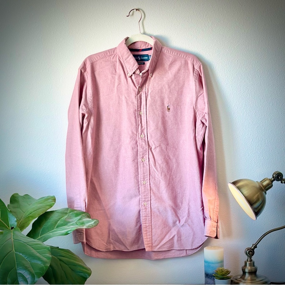 Ralph Lauren Oxford Knit Button Down